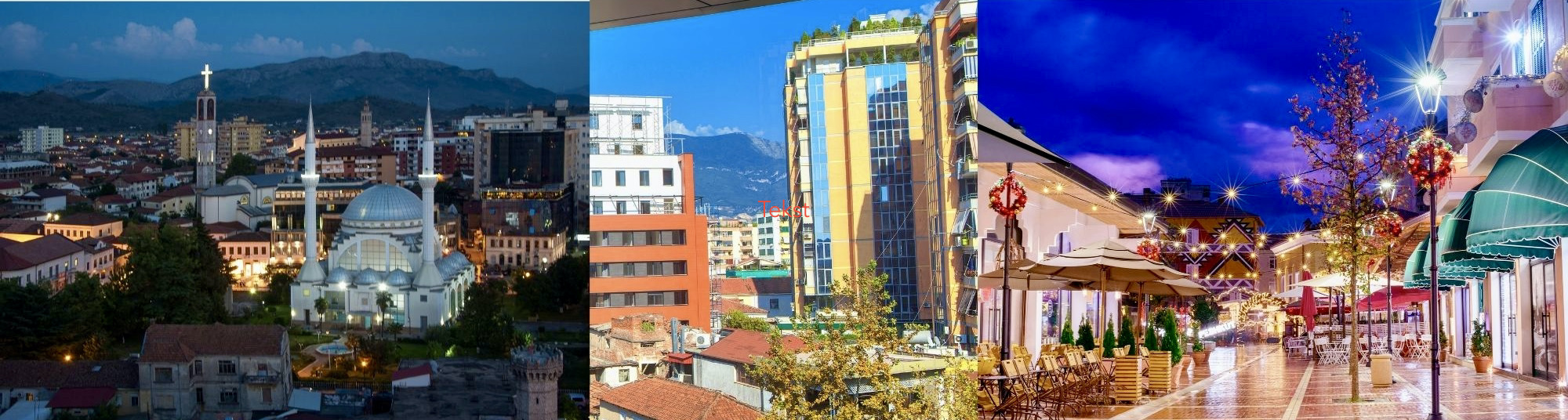 Tirana/stolica Albanii 